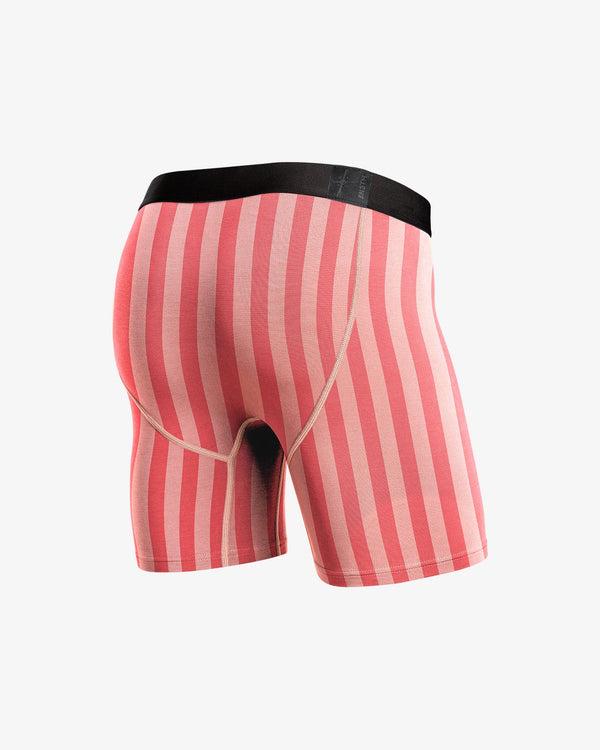 Boxer Briefs • Pink / Red Stripe