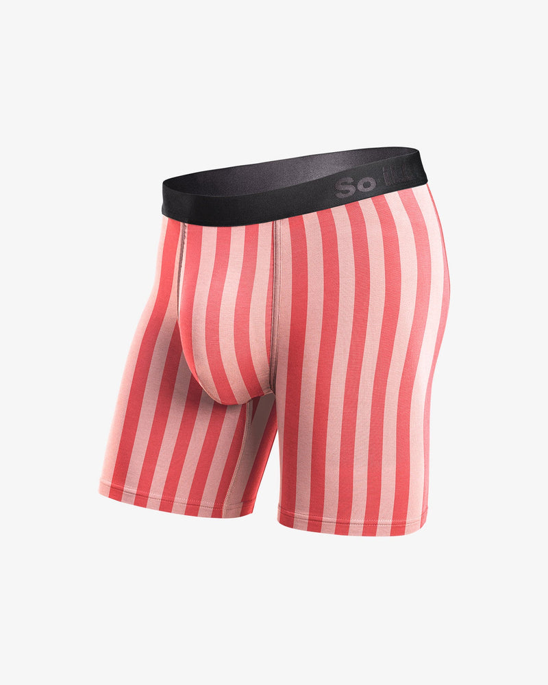 Boxer Briefs • Pink / Red Stripe