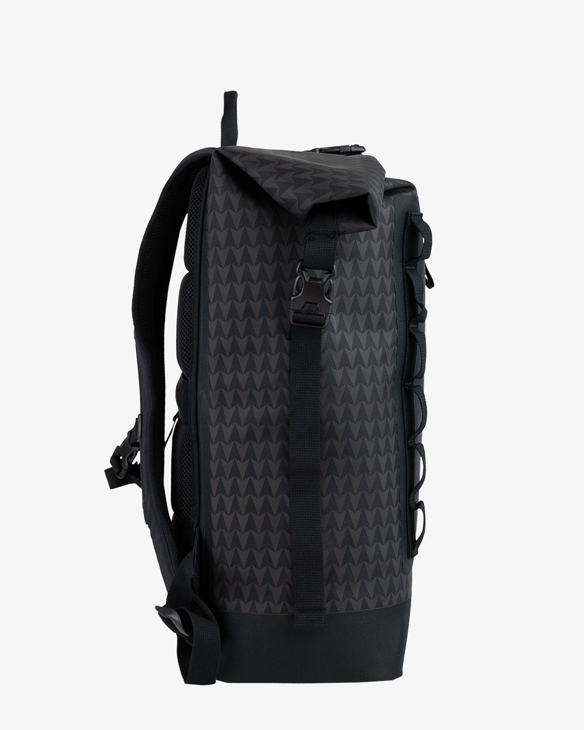 Rolltop Backpack - Black Wolf – On The Roam display picture 2